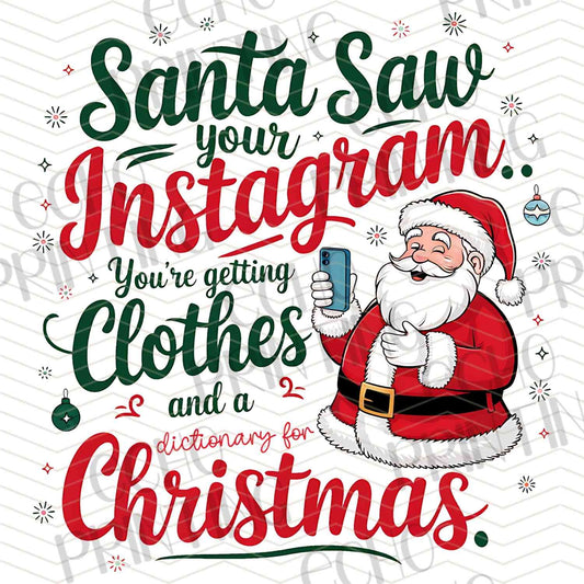 WNXM 656 – SANTA SAW YOUR INSTAGRAM