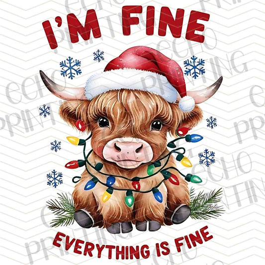 WNXM 663 – EVERYTHING IS FINE HIGHLAND COW