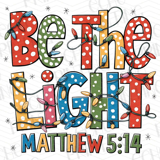 WNXM 67 – BE THE LIGHT CHRISTMAS BIBLE VERSE MATTHEW 5:14