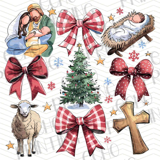 WNXM 691 – CHRISTMAS TREE FAITH CROSS