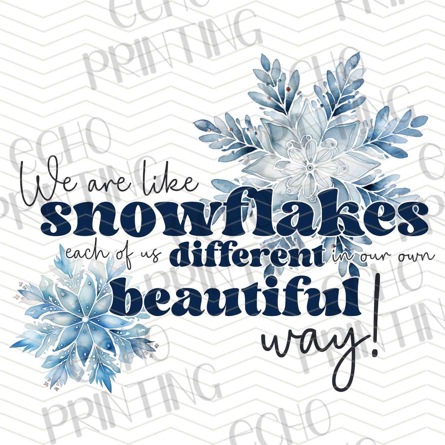 WNXM 704 – SNOWFLAKE BEAUTIFUL WAY