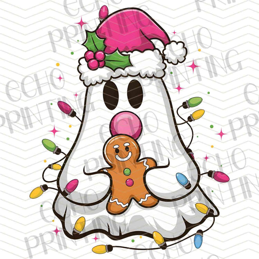 WNXM 719 – GHOST WITH COOKIE AND FAIRY LIGHTS