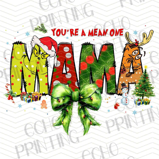 WNXM 726 – YOU’RE A MEAN ONE MAMA