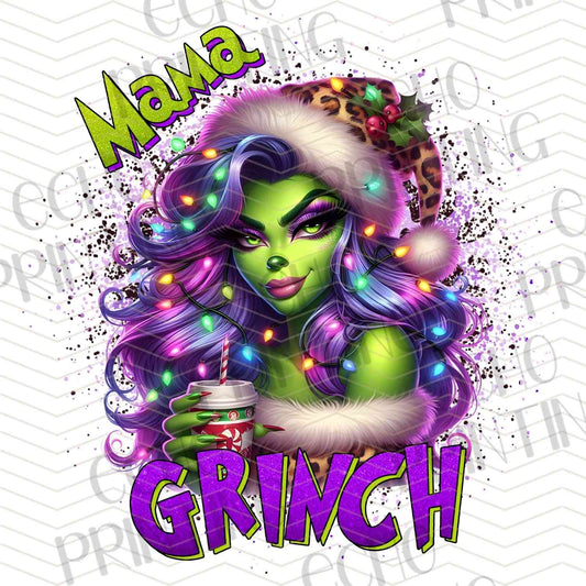 WNXM 729 – MAMA GREEN LADY PURPLE HAIR