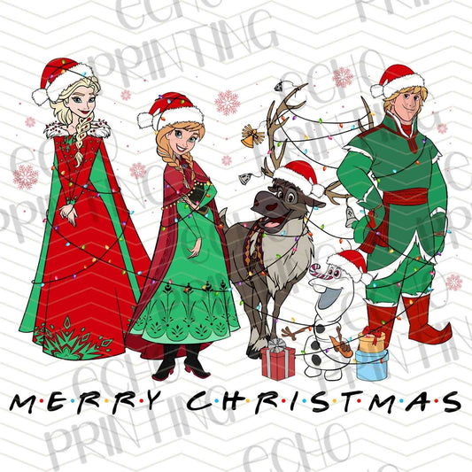 WNXM 742 – RETRO FAMILY CHRISTMAS SCENE