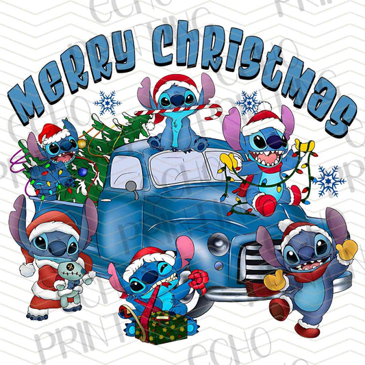 WNXM 829 – BLUE CREATURE CAR CHRISTMAS