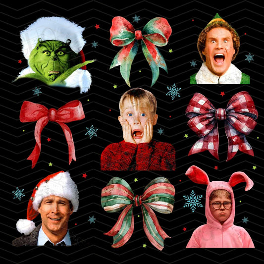 WNXM 83 – FESTIVE CHARACTERS WITH FUN BOWS