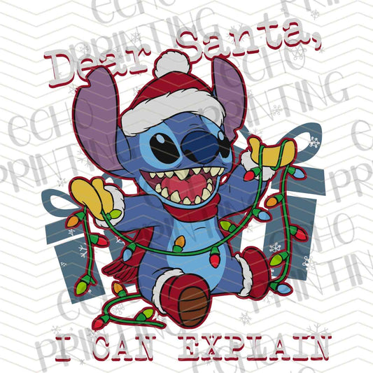 WNXM 830 – DEAR SANTA BLUE CREATURE