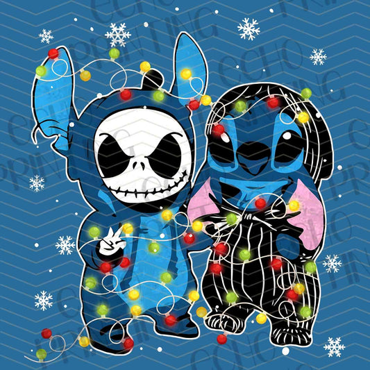 WNXM 835 – BLUE CHARACTER WITH SKULL FRIEND