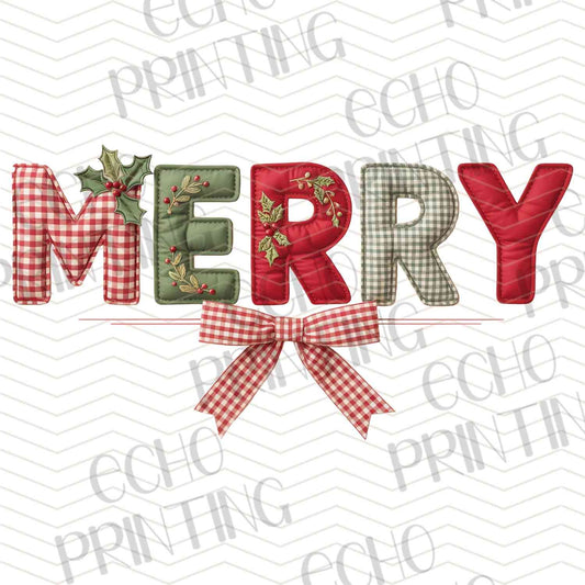 WNXM 838 – MERRY CHECK BOW