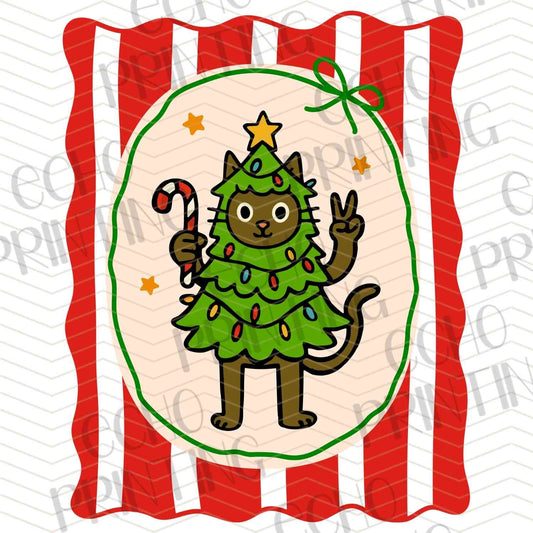 WNXM 856 – LITTLE GREEN ELF STRIPED BACKGROUND