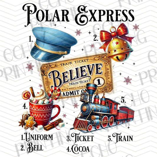 WNXM 859 – BELIEVE TRAIN POSTER STYLE