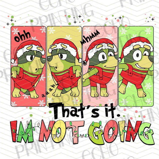 WNXM 877 – THAT’S IT NOT GOING GREEN CHARACTER