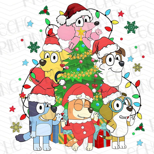 WNXM 88 – COLORFUL FAMILY GROUP IN HOLIDAY SCENE