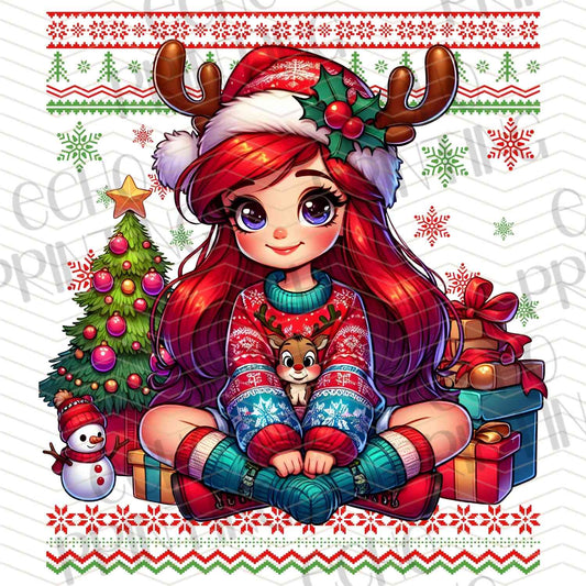 WNXM 885 – REDHEAD GIRL WITH PRESENTS