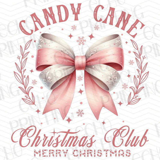 WNXM 89 – CANDY CANE CLUB WITH CHRISTMAS BOW