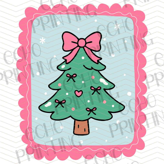 WNXM 963 – CUTE TREE WITH PINK BOW