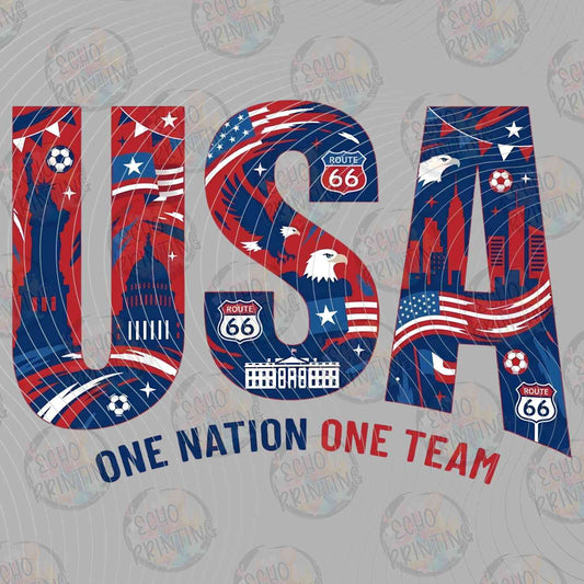 WRLCP 206 - USA ONE NATION ONE TEAM FLAG