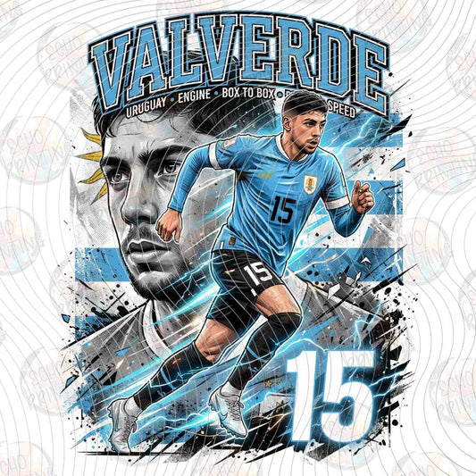 WRLCP 210 - VALVERDE URUGUAY SOCCER STAR