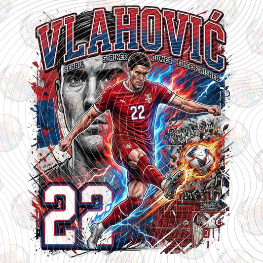 WRLCP 217 - VLAHOVIC SERBIA SOCCER STAR