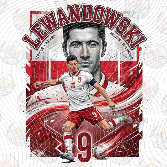 WRLCP 222 - LEWANDOWSKI POLAND SOCCER STAR