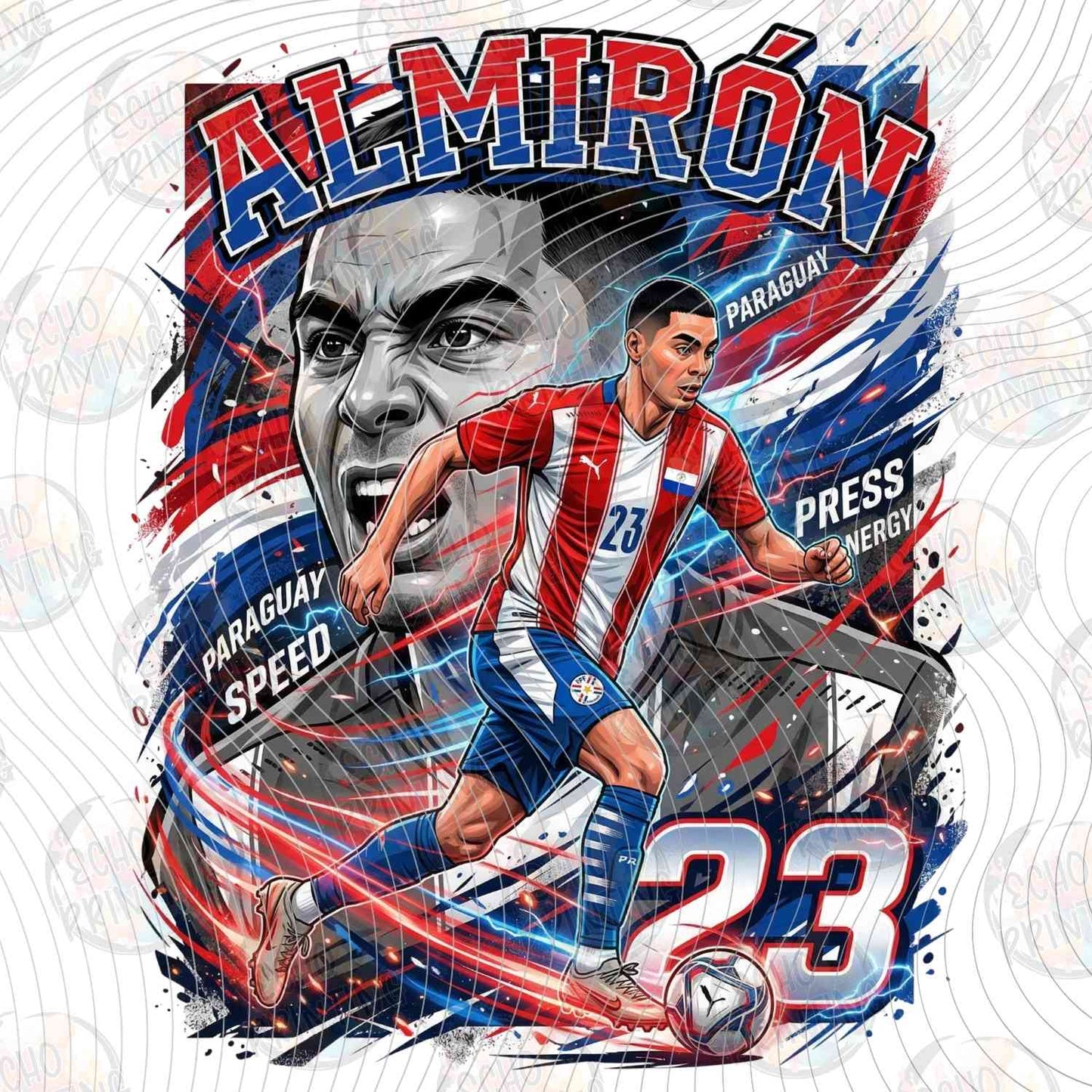 WRLCP 224 - ALMIRON PARAGUAY SOCCER STAR