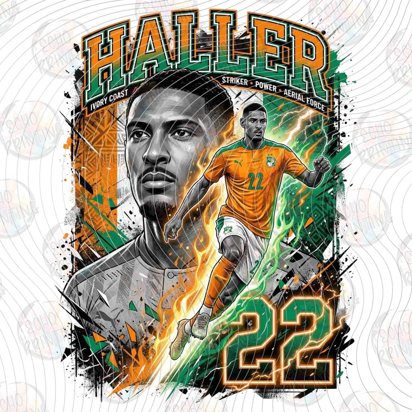 WRLCP 233 - HALLER IVORY COAST SOCCER STAR