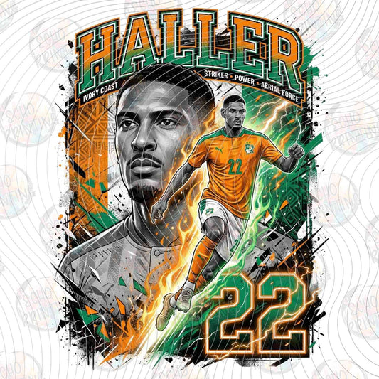WRLCP 233 - HALLER IVORY COAST SOCCER STAR