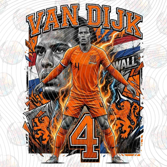 WRLCP 237 - VAN DIJK NETHERLANDS SOCCER STAR