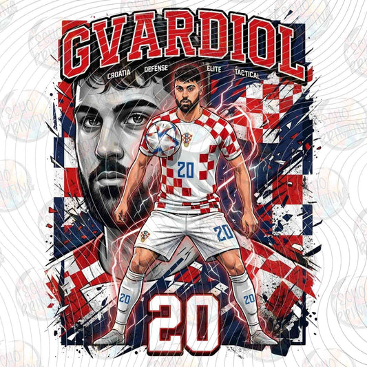 WRLCP 248 - GVARDIOL CROATIA SOCCER STAR