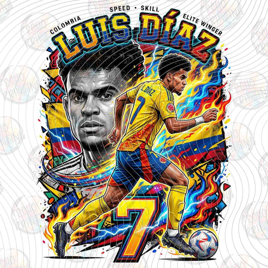 WRLCP 249 - LUIS DIAZ COLOMBIA SOCCER STAR