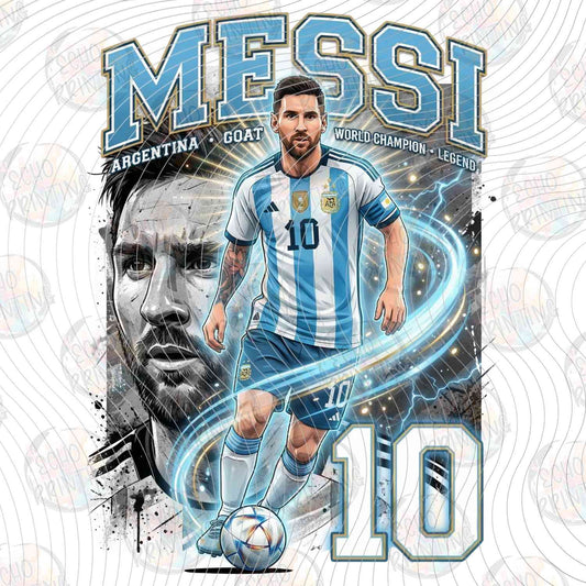 WRLCP 257 - MESSI ARGENTINA SOCCER STAR