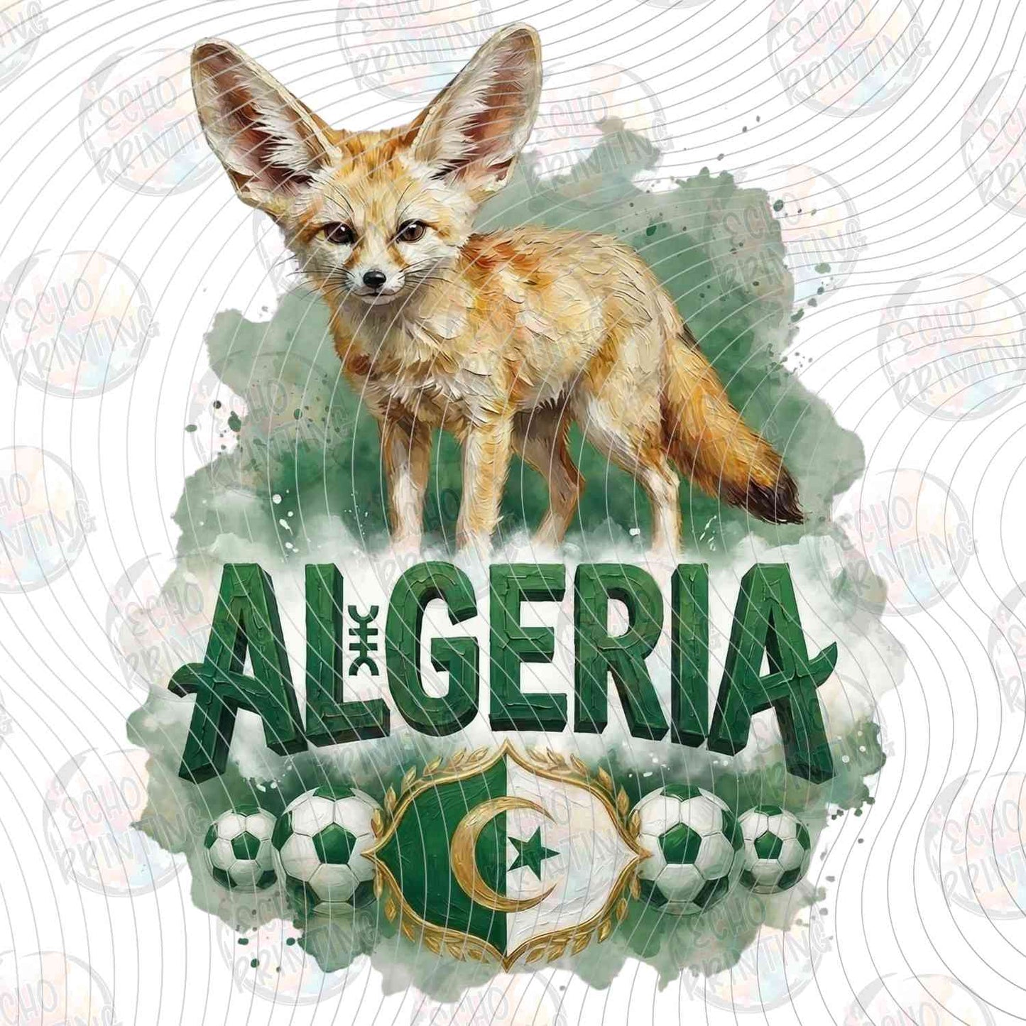 WRLCP 54 - ALGERIA FENNEC FOX CREST SOCCER WORLD CUP 2026