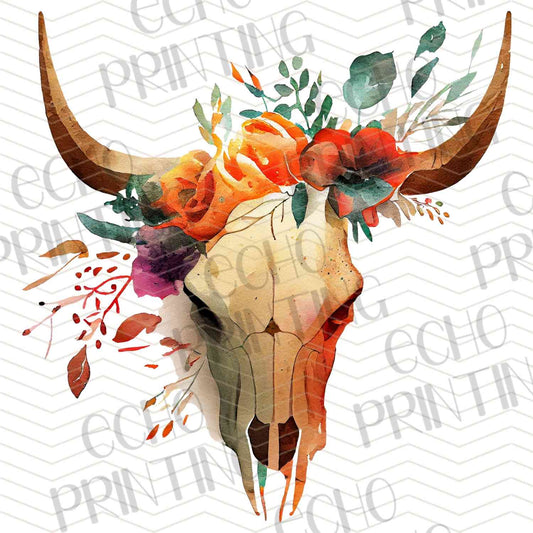 WSTNG 104 - BOHO FLORAL LONGHORN