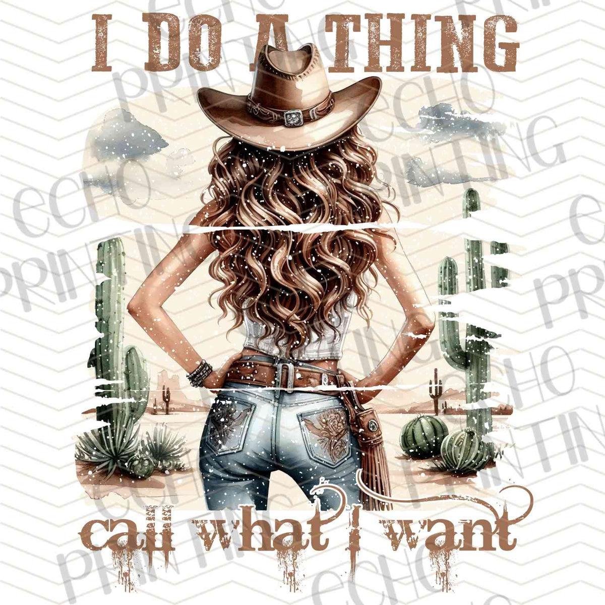 WSTNG 120 - WESTERN COWGIRL SKULL