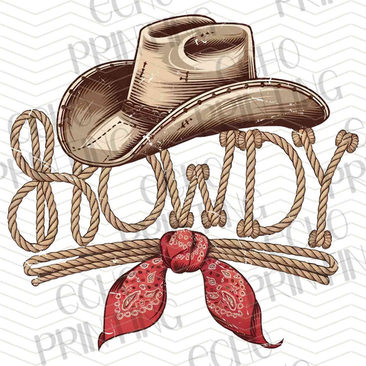 WSTNG 122 - HOWDY COWBOY HAT