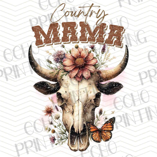 WSTNG 128 - MAMA LONGHORN FLORAL