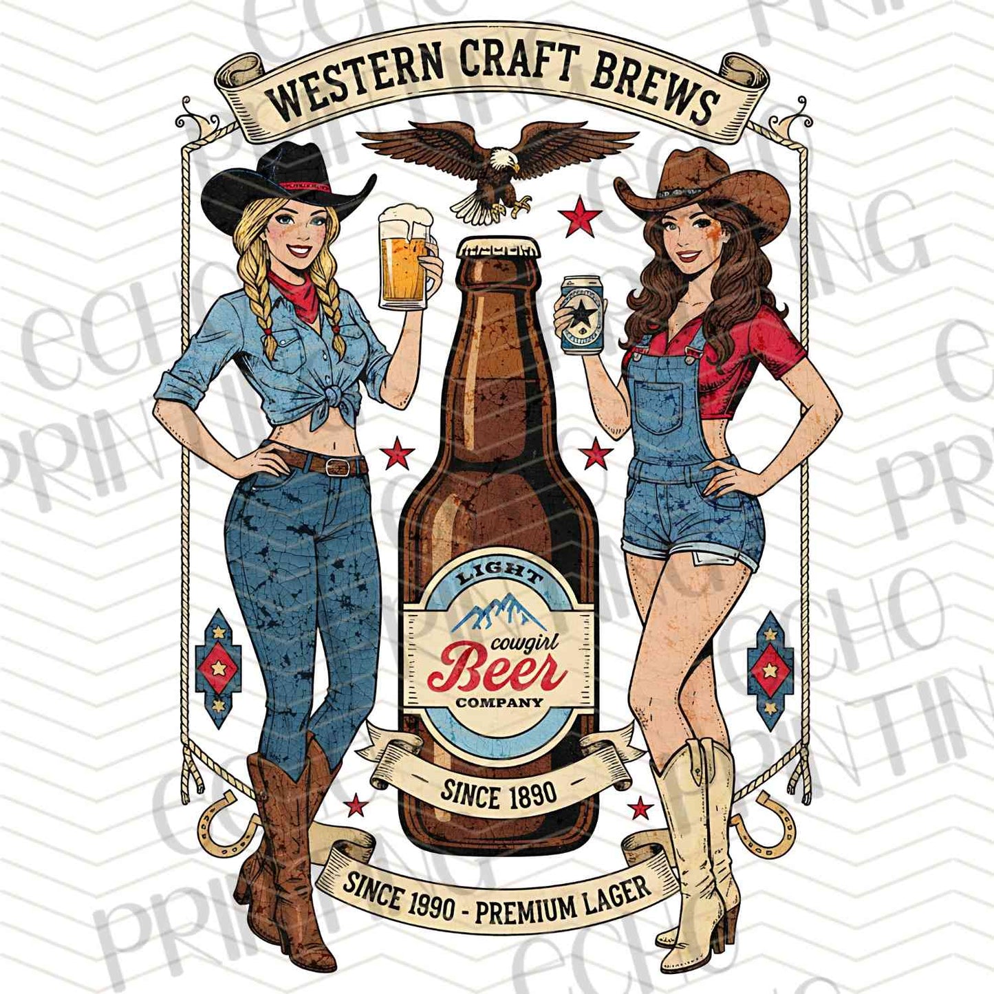 WSTNG 144 - COWGIRL PINUP DUO