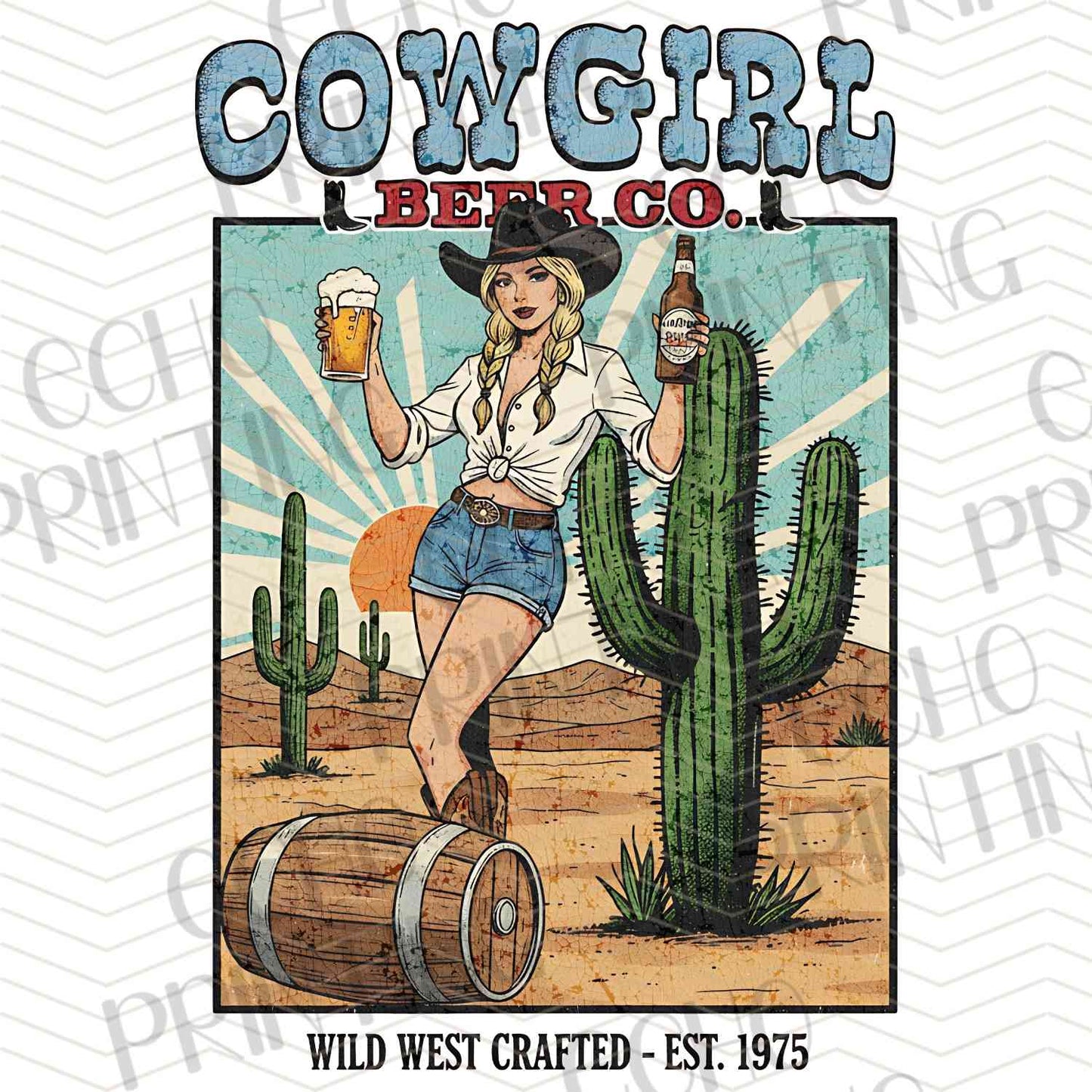 WSTNG 150 - COWGIRL DESERT PINUP