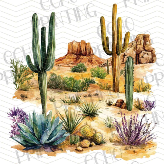 WSTNG 163 - DESERT CACTUS LANDSCAPE