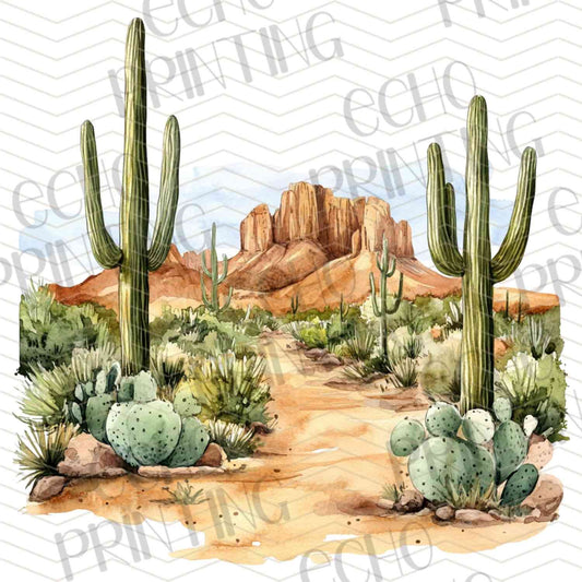 WSTNG 170 - DESERT CACTUS SCENE II
