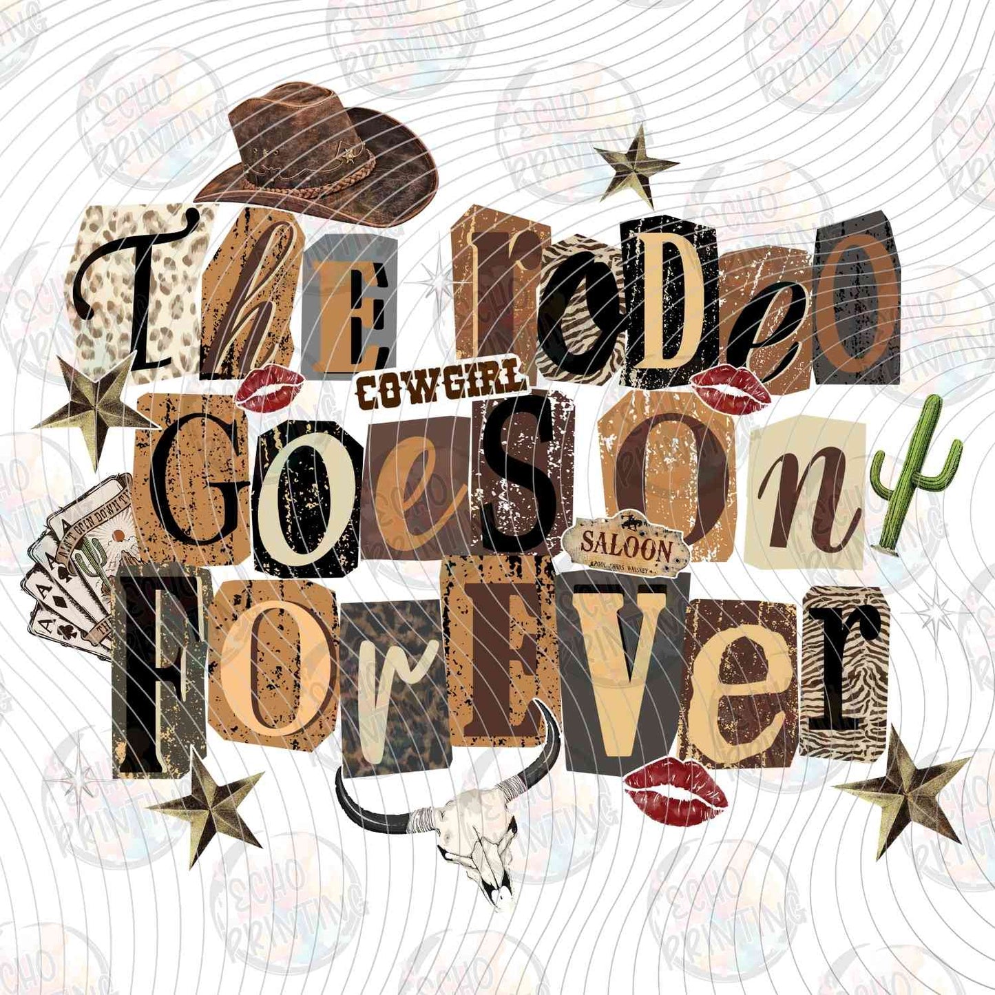 WSTNG 239 - THE RODEO GOES ON FOREVER WESTERN TEXT