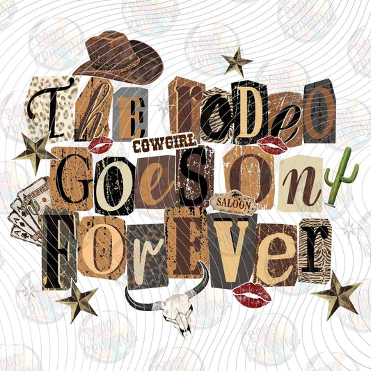 WSTNG 239 - THE RODEO GOES ON FOREVER WESTERN TEXT