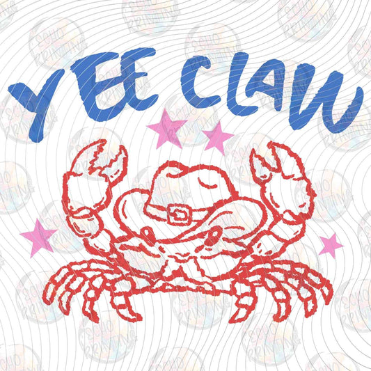 WSTNG 248 - YEE CLAW CRAB WITH COWBOY HAT