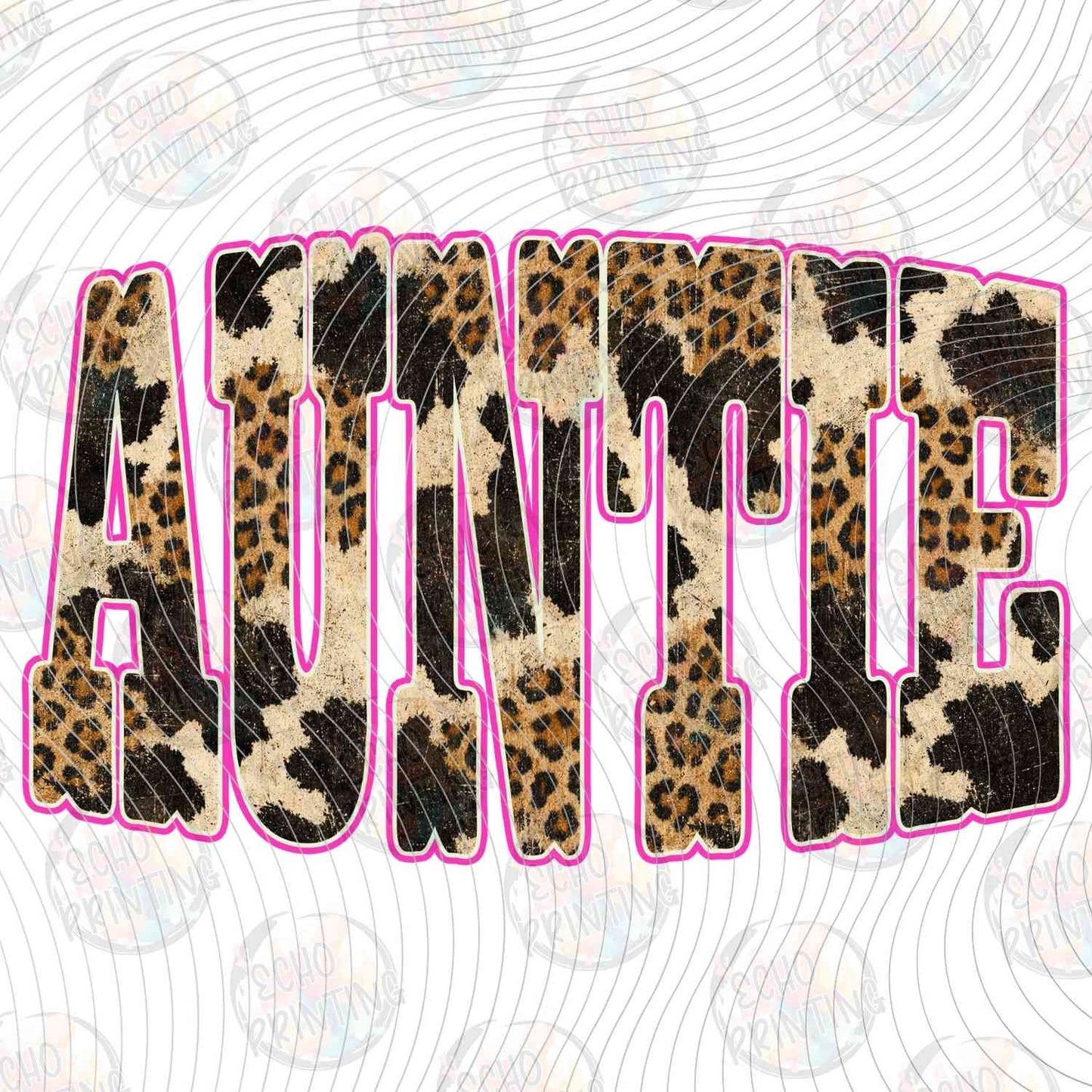 WSTNG 254 - AUNTIE LEOPARD PRINT LETTERS