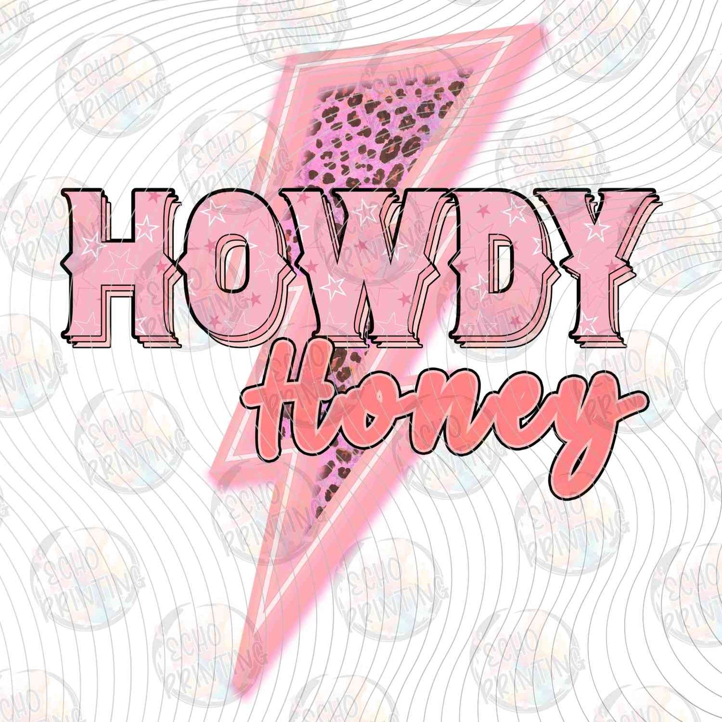 WSTNG 259 - HOWDY HONEY PINK BOLT