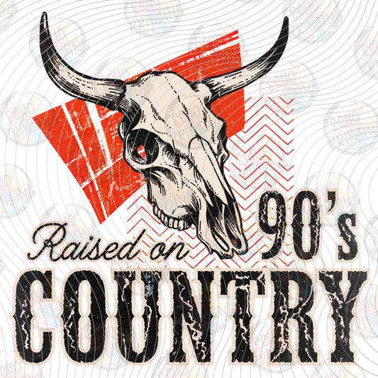 WSTNG 269 - RAISED ON COUNTRY BULL SKULL