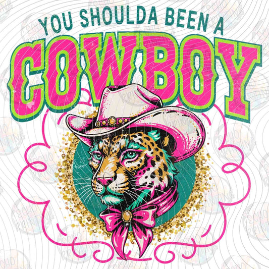 WSTNG 273 - YOU SHOULD HAVE BEEN A COWBOY LEOPARD
