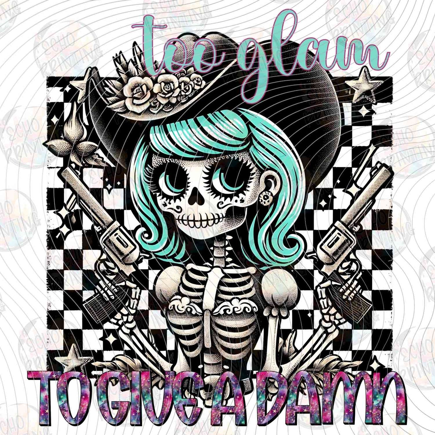 WSTNG 349 - SKELETON COWGIRL