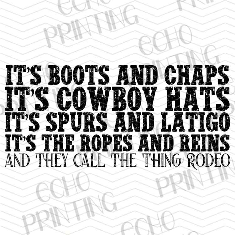 WSTNG 381 - COWBOY LIFE WESTERN SAYING